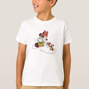 Minnie with a Chipmunk T-Shirt