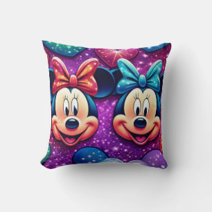 Minnie's Magical Daydream Throw Pillow