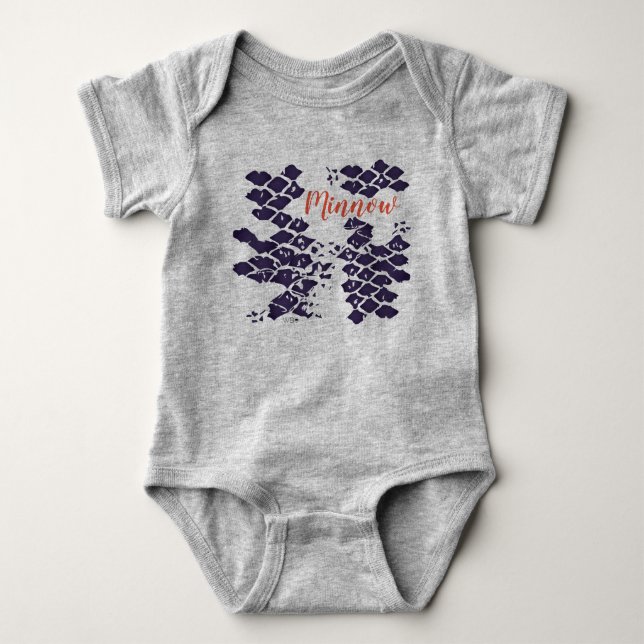 Minnow Baby Bodysuit (Front)