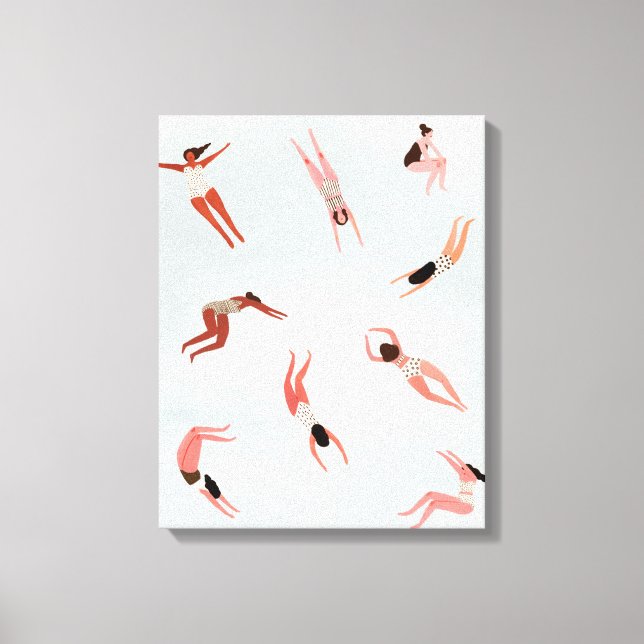 Minnows Canvas Print (Front)