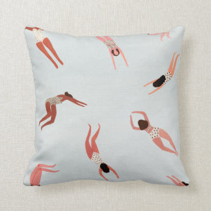 Minnows Throw Pillow