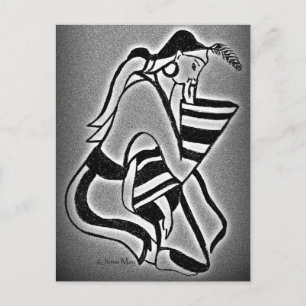 Minoan Woman in Thought Postcard