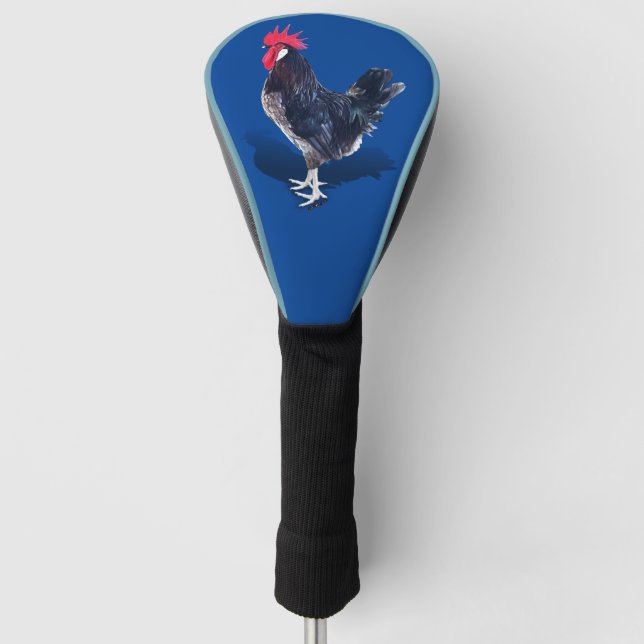 Minorca Rooster Golf Head Cover (Front)