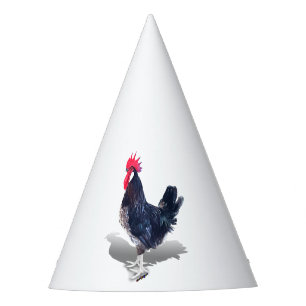 Minorca Rooster Party Hat