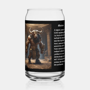 Minotaur Can Glass