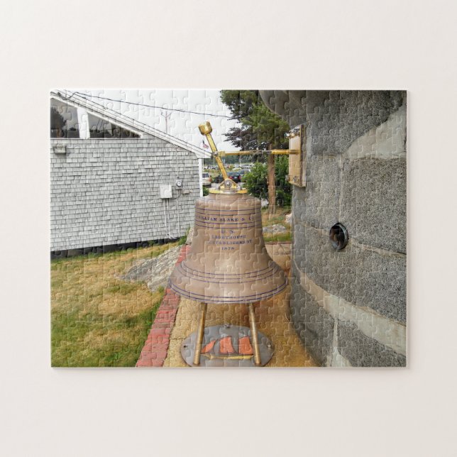 Minots Ledge Lighthouse Fog Bell Jigsaw Puzzle (Horizontal)