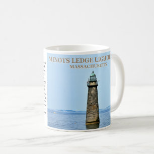 Minots Ledge Lighthouse, Massachusetts Mug