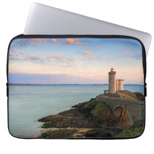 Minou Lighthouse in France Laptop Sleeve