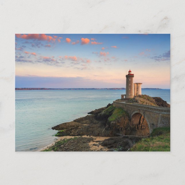 Minou Lighthouse in France Postcard (Front)