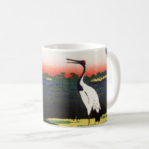 Minowa, Kanasugi, Mikawashima by Utagawa Hiroshige Coffee Mug