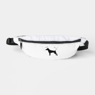 MinPin Dog � Halloween Moon Silhouette Classic T-S Fanny Pack