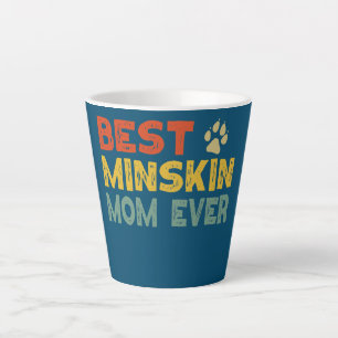 Minskin Cat Mom Owner Breeder Lover Kitten Latte Mug