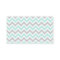 Mint and Grey Colourful Chevron Stripes