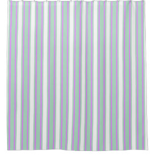 Mint and lilac candy stripes