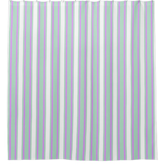 Mint and lilac candy stripes (Front)