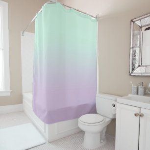 Mint And Lilac Gradient Ombre 