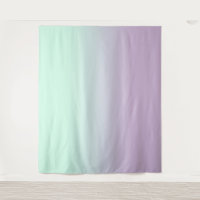 Mint And Lilac Gradient Ombre Photo Backdrop