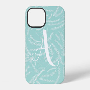 Mint and White Personalized Phone Case