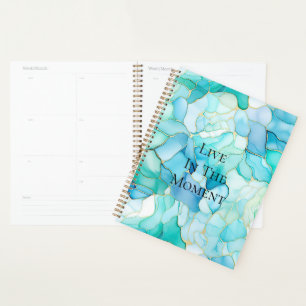 Mint Aqua Pearl Marbre or