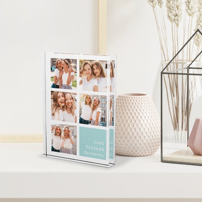 Mint | Best Friends Forever Collage Photo Block (Creator Uploaded)