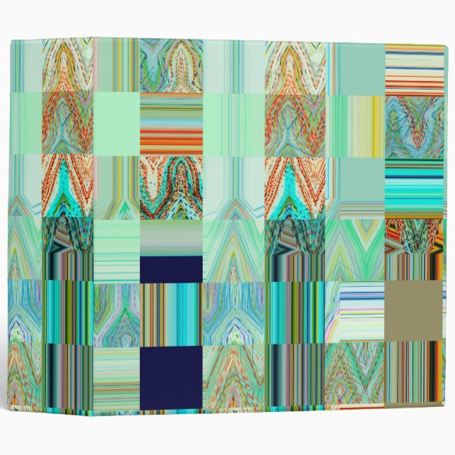 Mint Bohême Avery Signature Binder (Front/Spine)