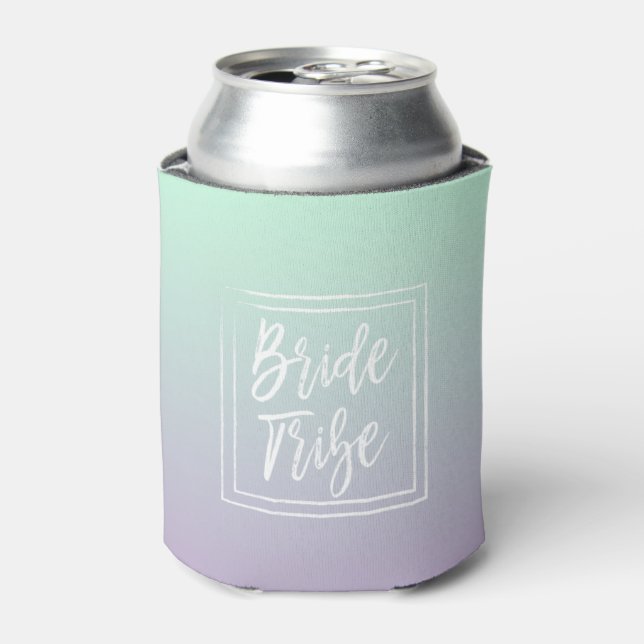 Mint Bride Tribe Can Cooler (Can Front)