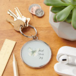 Mint Butterfly Joy Keychain<br><div class="desc">Mint Butterfly Joy</div>