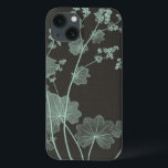 Mint & Charcoal Nature Study I iPhone 13 Case<br><div class="desc">Floral</div>