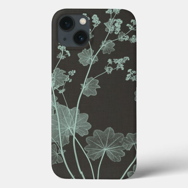 Mint & Charcoal Nature Study I Case-Mate iPhone Case (Back)