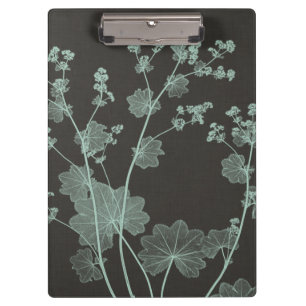 Mint & Charcoal Nature Study I Clipboard