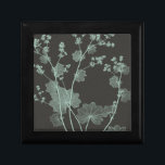 Mint & Charcoal Nature Study I Gift Box<br><div class="desc">Floral</div>