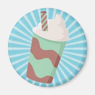 Mint Choc Milkshake Magnet