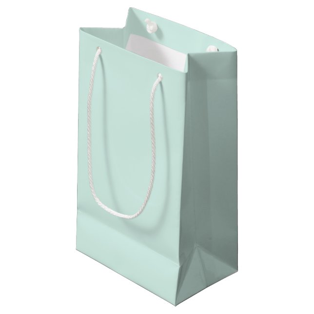 Mint Cloud Small Gift Bag (Front Angled)
