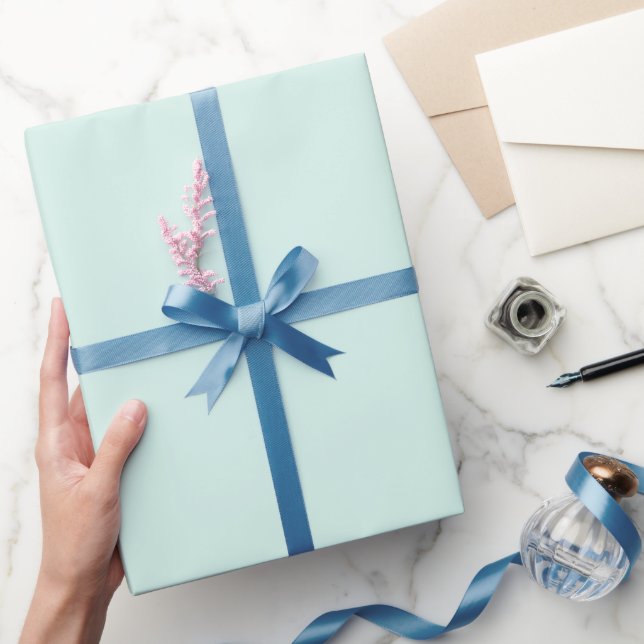 Mint Cloud Wrapping Paper (Gifting)