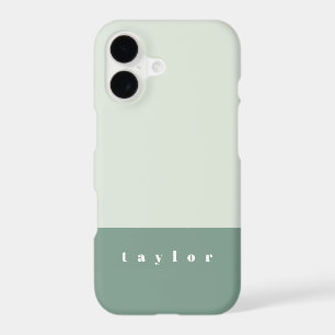 Mint Colour Block Personalized