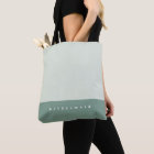 Mint Colour Block Personalized