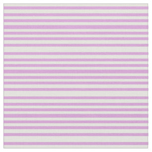 Mint Cream and Plum Coloured Lined/Striped Pattern Fabric
