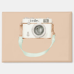 Mint Cream Camera Magnet