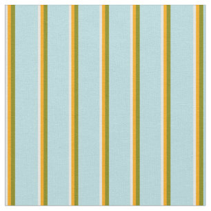 Mint Cream, Orange, Green, and Powder Blue Coloure Fabric