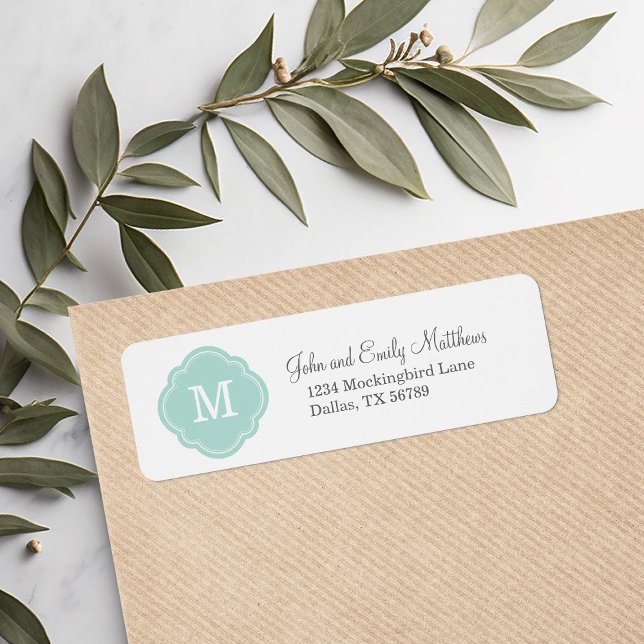 Mint Custom Personalized Monogram (Creator Uploaded)
