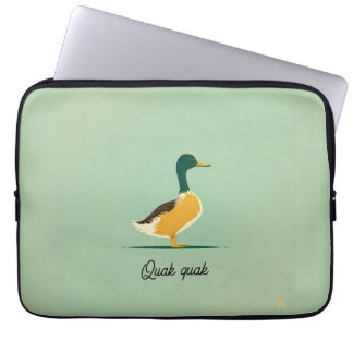 Mint Duck Laptop Case