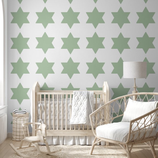 Mint Egg Shell Hexagon Cubes Wallpaper (Kids)