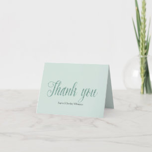 Mint Glam Thank you