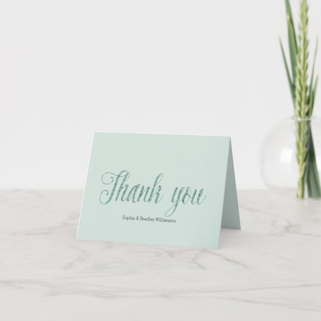 Mint Glam Thank you (Front)