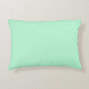 Mint Green Accent Pillow