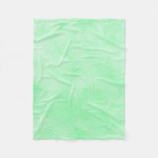 Mint Green Batik Lovely Cloudy Sky Fleece Blanket