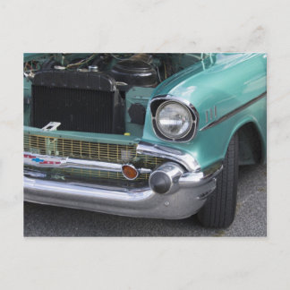 Mint Green Chevy Postcard