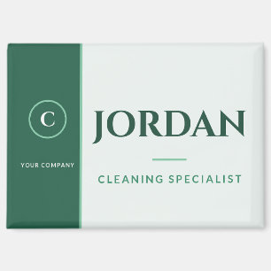 Mint Green Cleaning Service Promotional Magnet