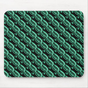 Mint Green Effortless Charm Mousepad