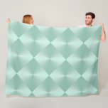 Mint Green Fleece Blanket<br><div class="desc">Designs by Umua. Printed and shipped by Zazzle or their partners.</div>